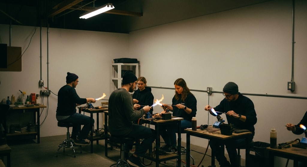 Anchorage Makerspace (Intro to Flameworking)