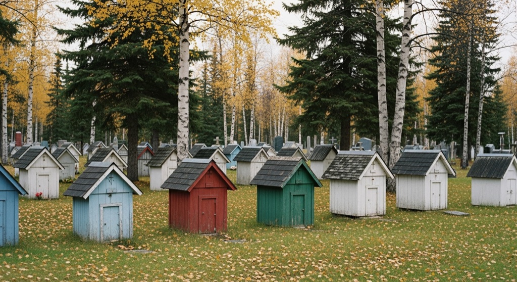 Eklutna Historical Park & Spirit Houses Cemetery