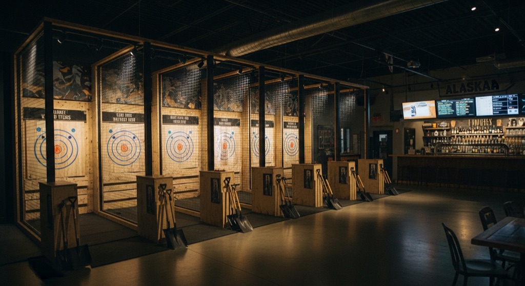 Frosted Axe Throwing