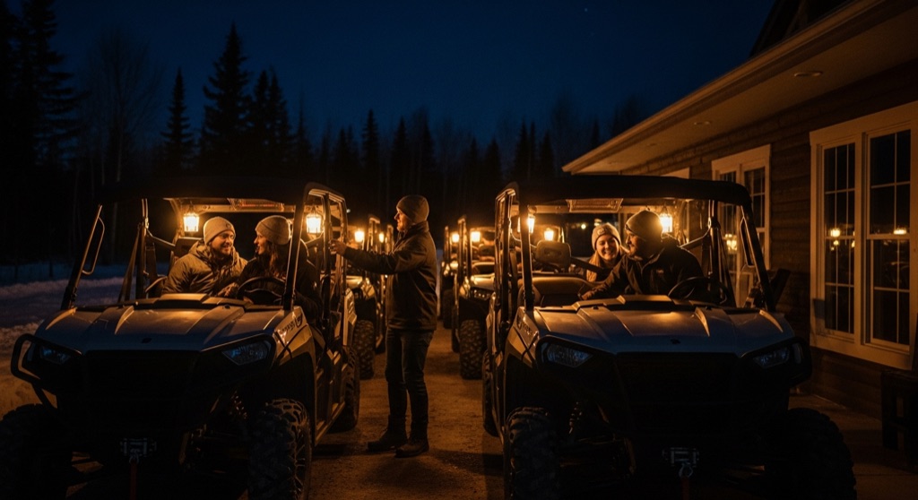 Hatcher Pass Tours — Drive-Yourself Aurora UTV Run