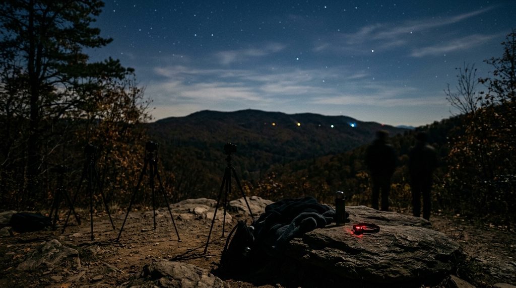 Brown Mountain Lights Overlook (NC 181)