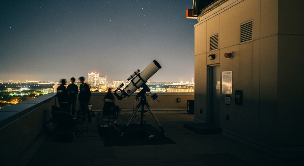 UT Austin Free Public Stargazing (PMA Rooftop & Painter Hall)