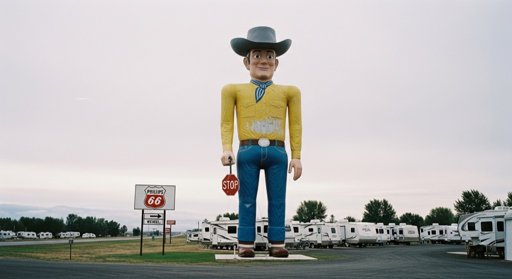 Cowboy Muffler Man