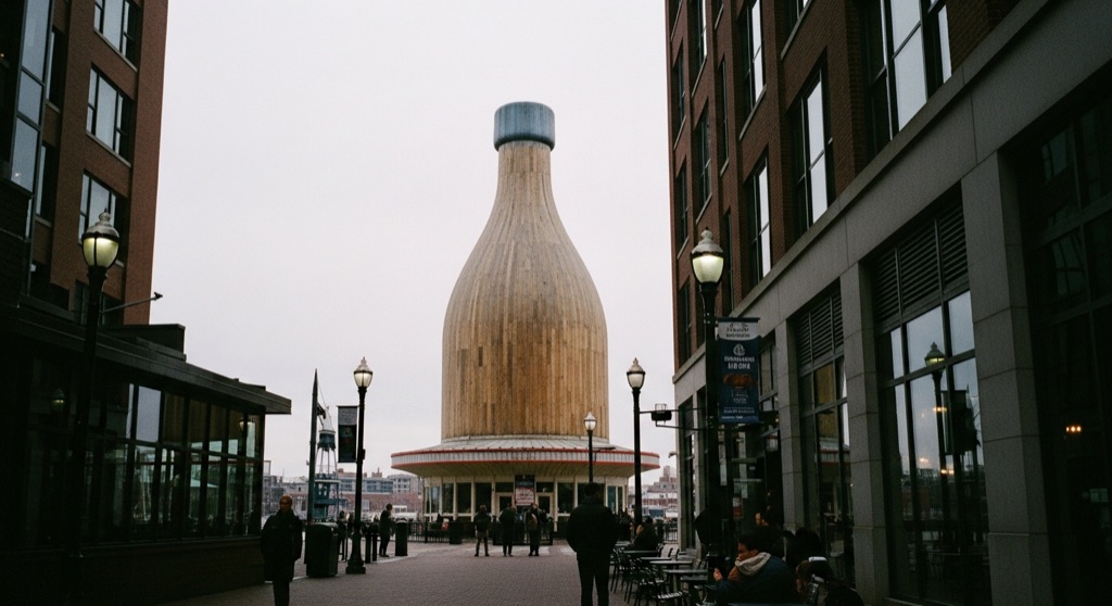 Hood Milk Bottle