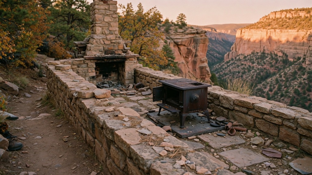 Crags Hotel Ruins at Rattlesnake Gulch