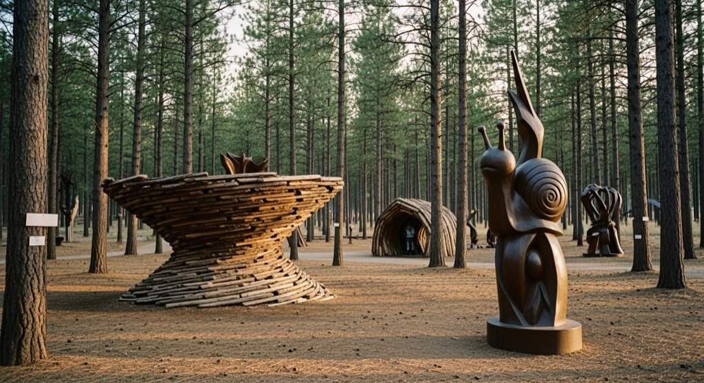 Blackfoot Pathways: Sculpture in the Wild