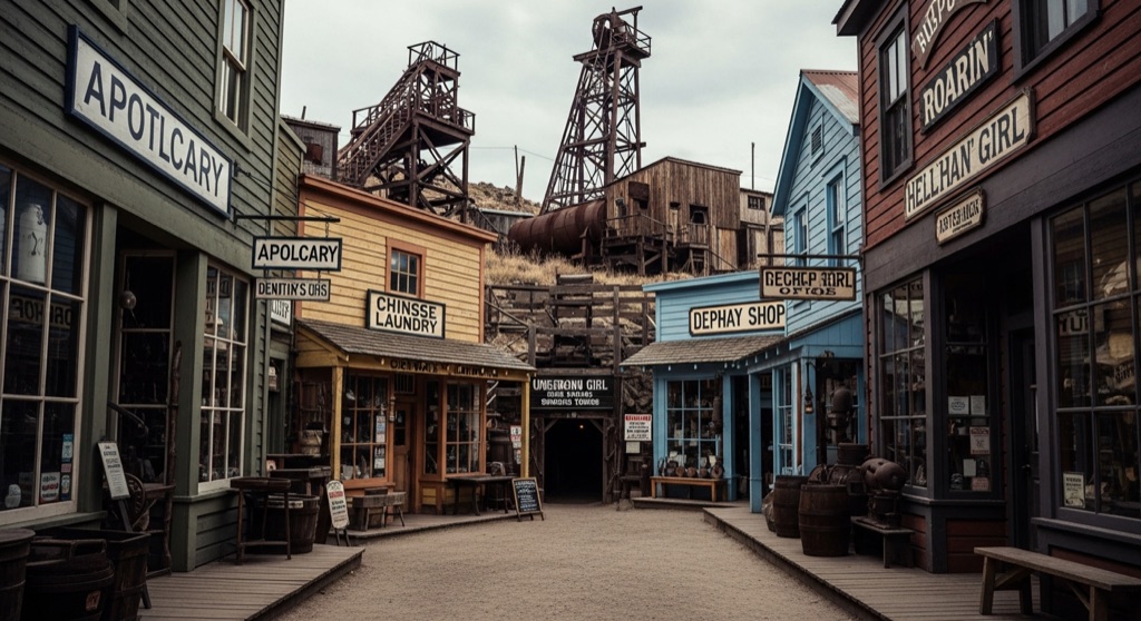 Hell Roarin' Gulch at the World Museum of Mining