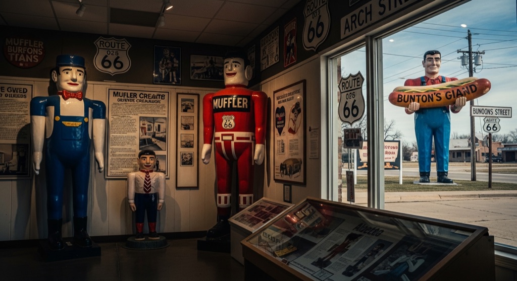 American Giants Museum & Bunyon's Hot Dog Giant