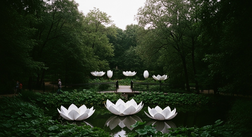 Garden of the Phoenix & Yoko Ono's Sky Landing