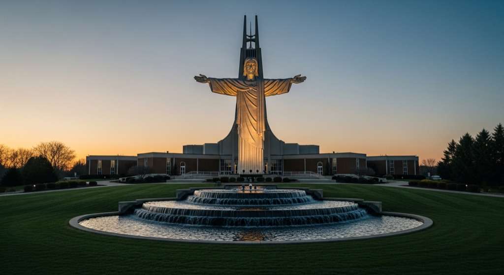 Lux Mundi Statue ('Hug Me Jesus')