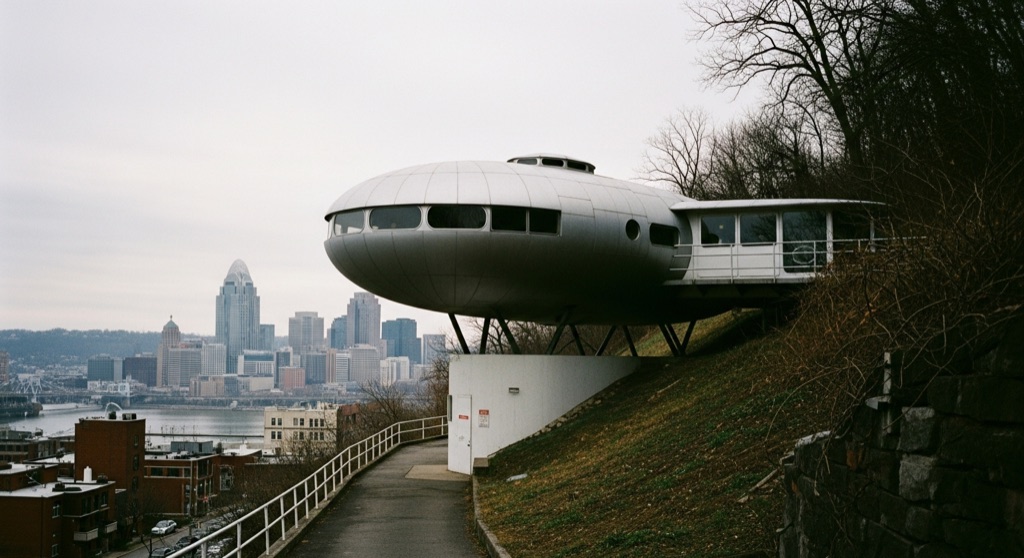 The Futuro Flying Saucer House