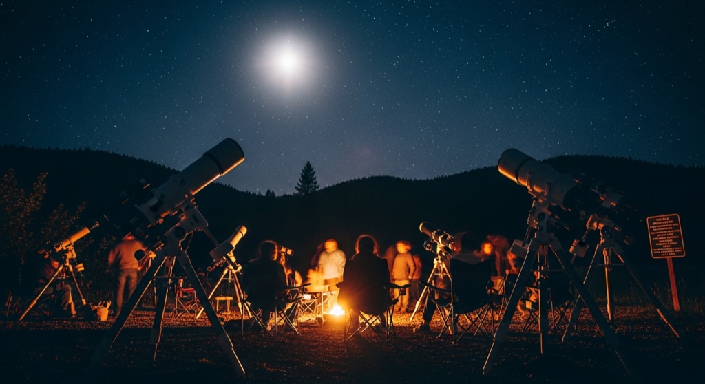 Coeur d'Alene Astronomy Club star parties (Farragut State Park)