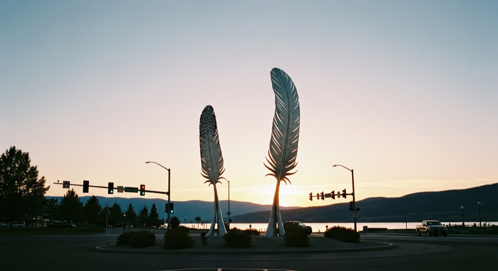 Guardians of the Lake (Giant Feathers)