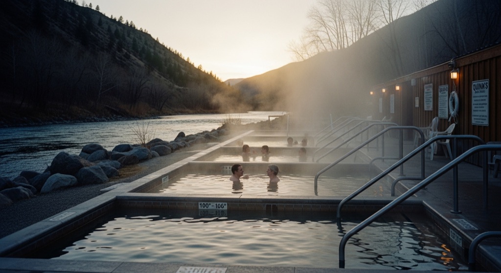 Quinn's Hot Springs Resort (Night Soak)