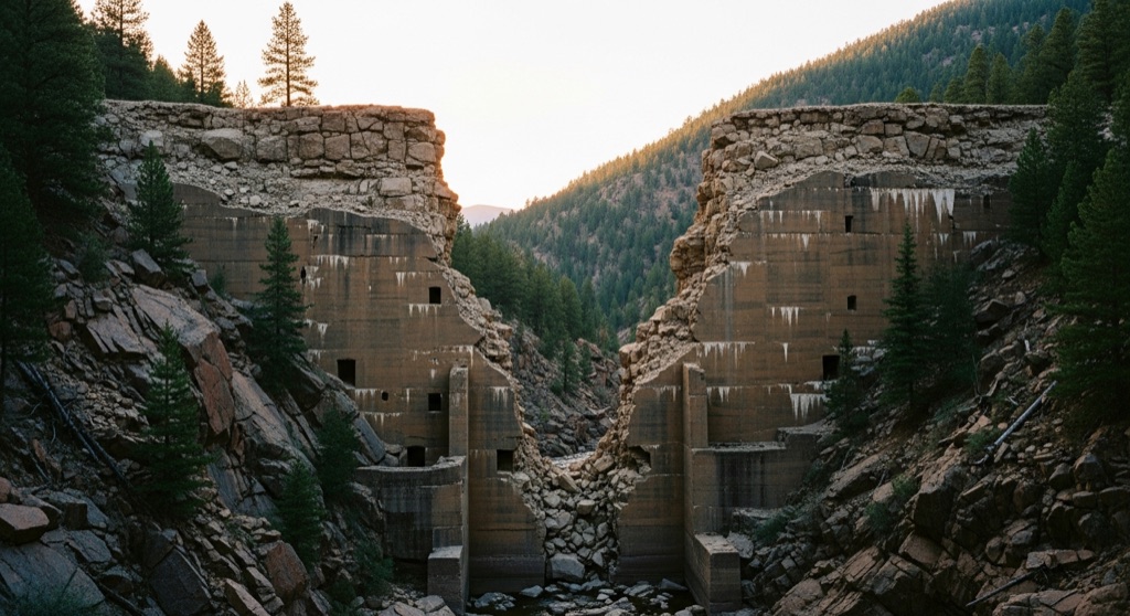 Castlewood Canyon Dam Ruins