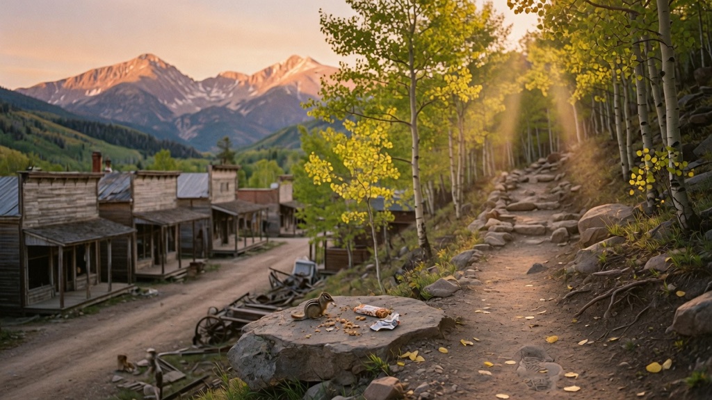 Poplar Gulch Trail (from St. Elmo ghost town)