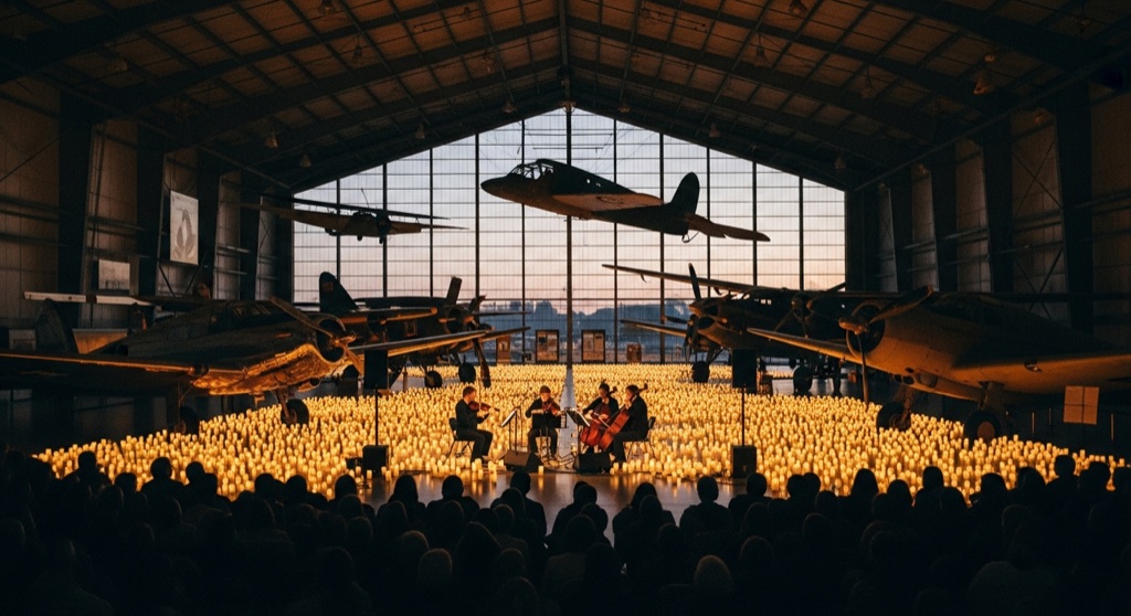 Candlelight Concerts at Frontiers of Flight Museum