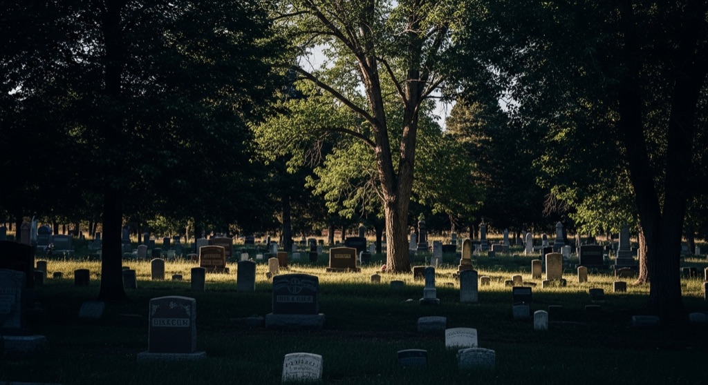 Central City Masonic Cemetery (Woman in Black)