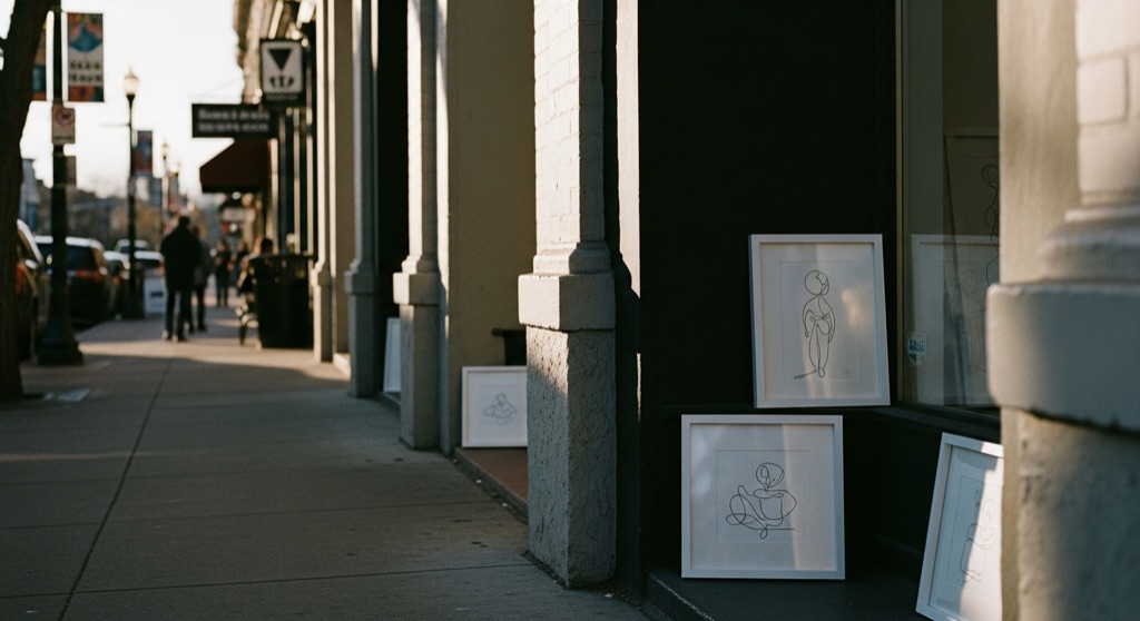 Future Drawn oneLINE Gallery — Easter Art Hunt