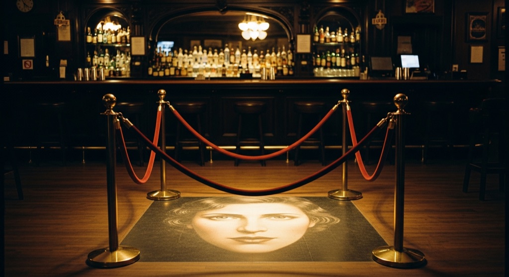 The Face on the Barroom Floor