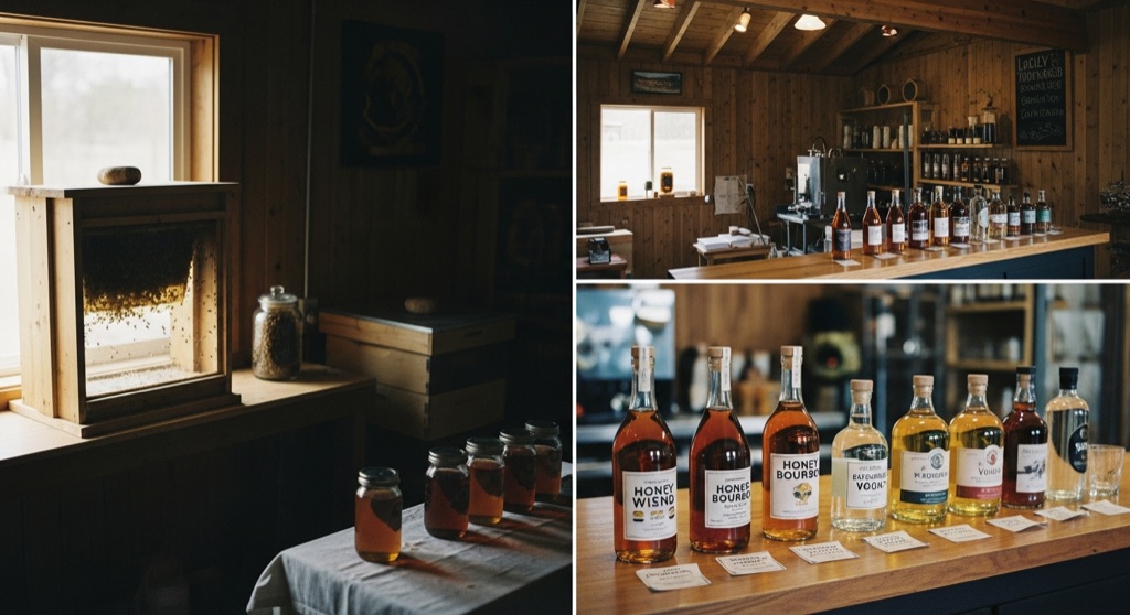 Honey House Distillery at Honeyville