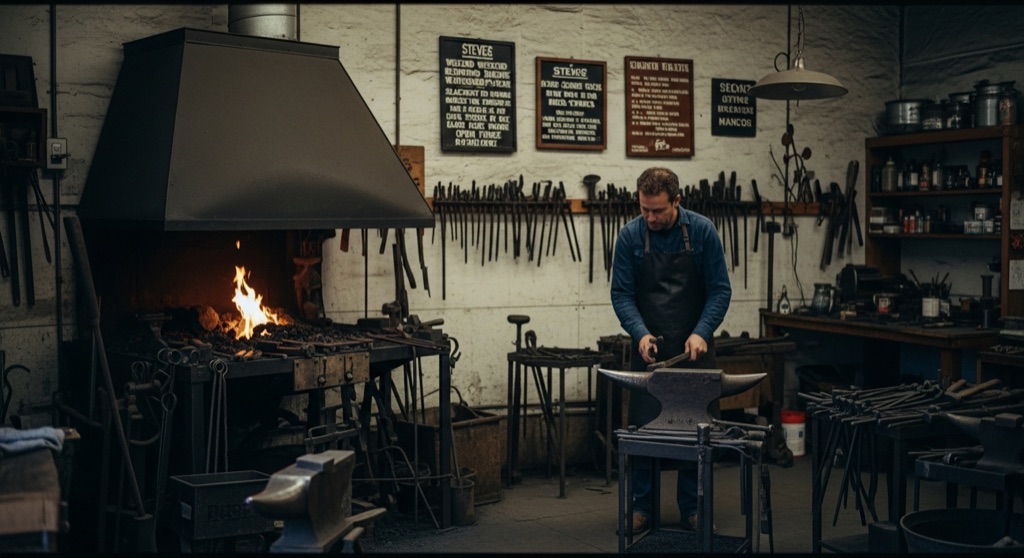 The Cowboy Forge Blacksmith School