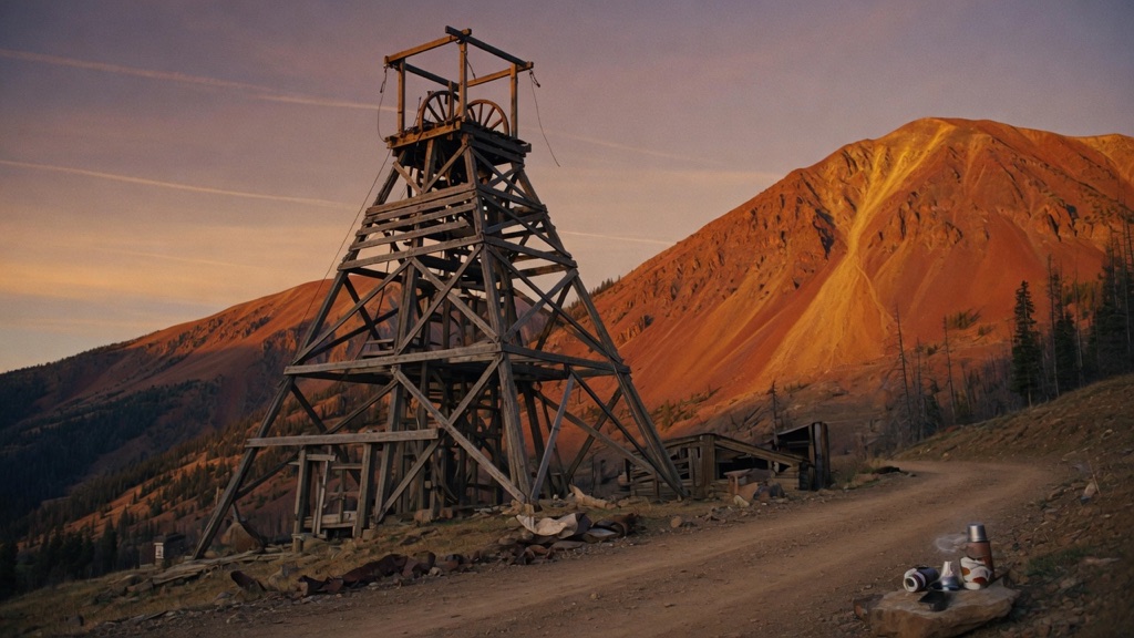 Yankee Girl Mine Headframe
