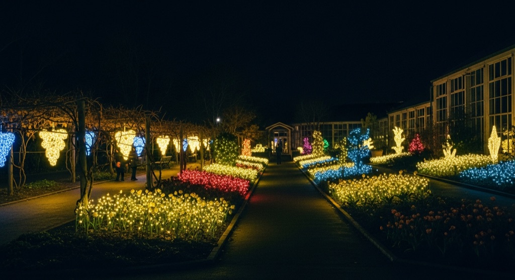Garden of Lights at the Gardens on Spring Creek
