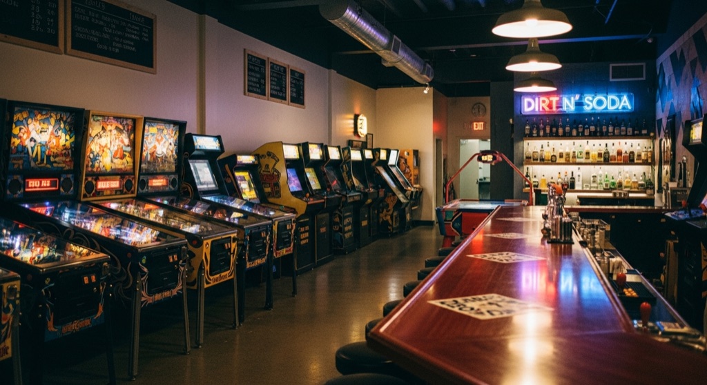 Sip n' Flip Arcade & Soda Bar