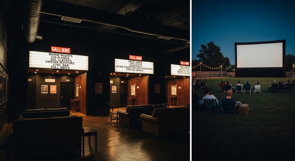The Lyric Cinema (Outdoor Lawn Screen & Cult Nights)