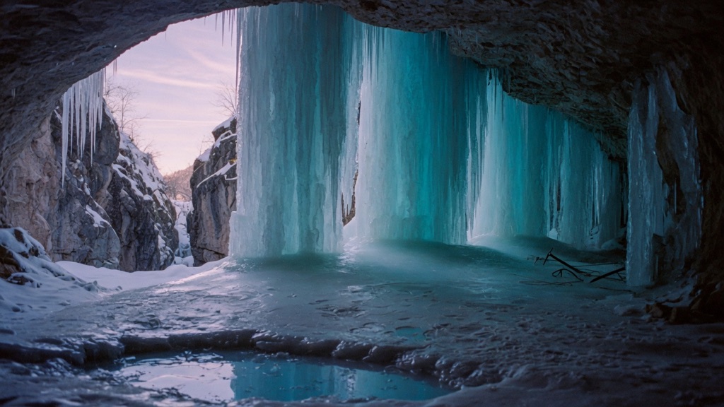 Rifle Mountain Park Ice Caves