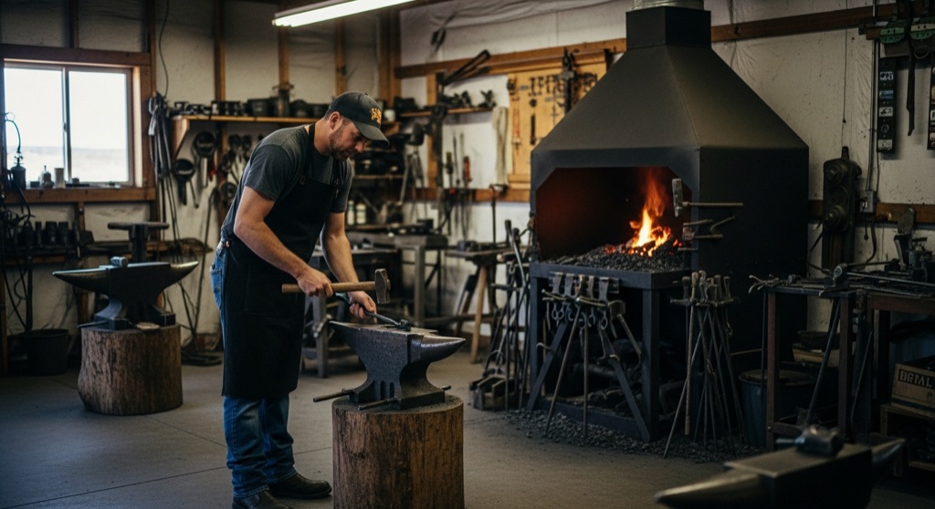 The Cowboy Forge Blacksmith School