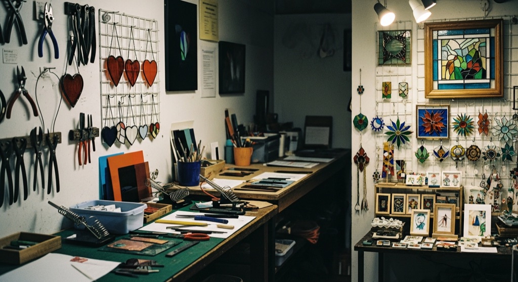 Birdseye Glass Craft