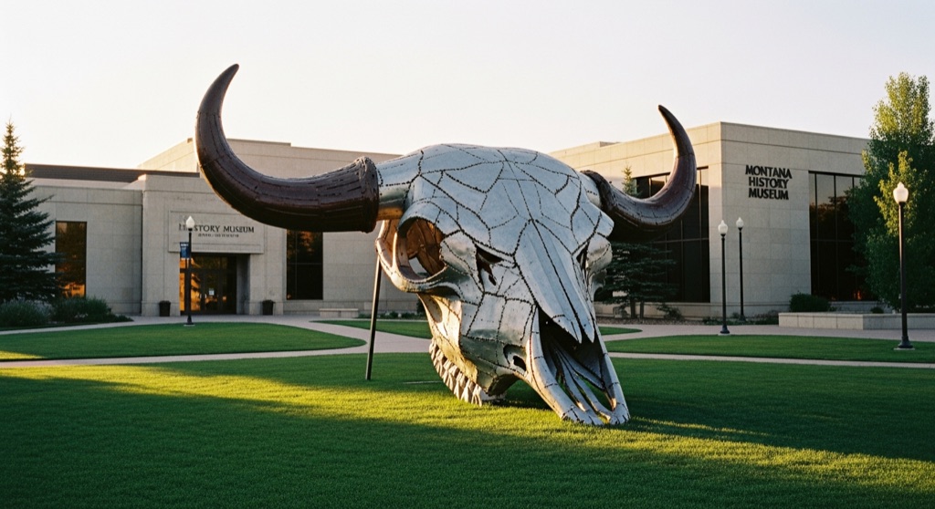 Giant Buffalo Skull ("Herd Bull")