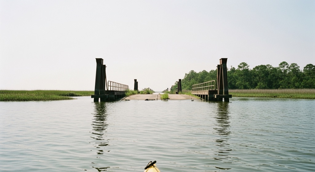 Morgan's Point Ferry Landing Ruins on Hog Island