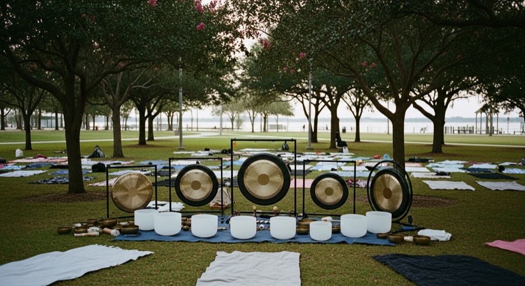 Texas Sound Bath at Levy Park