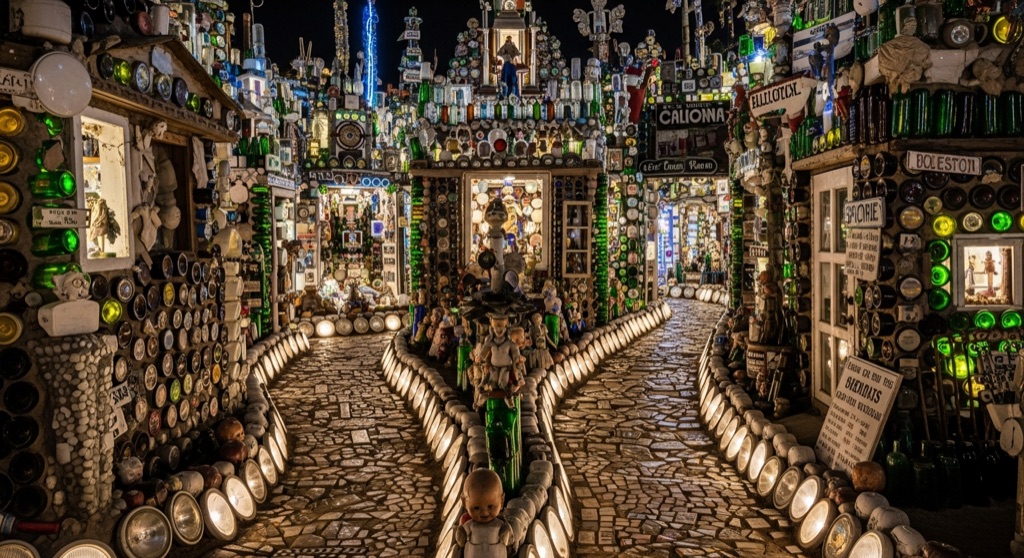Grandma Prisbrey's Bottle Village