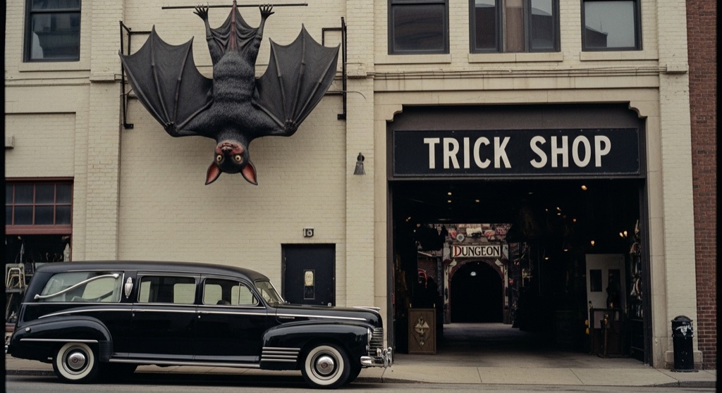 Caufield's Novelty & The World's Largest Vampire Bat