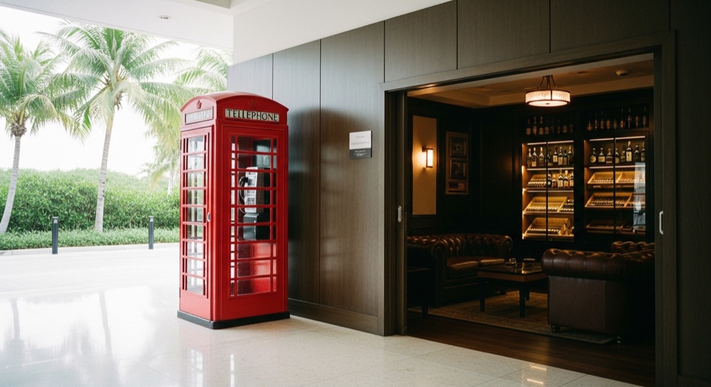 Red Phone Booth Miami