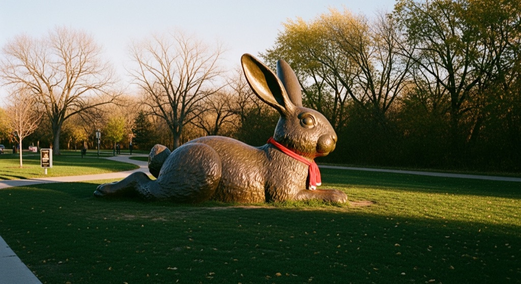 Cottontail on the Trail