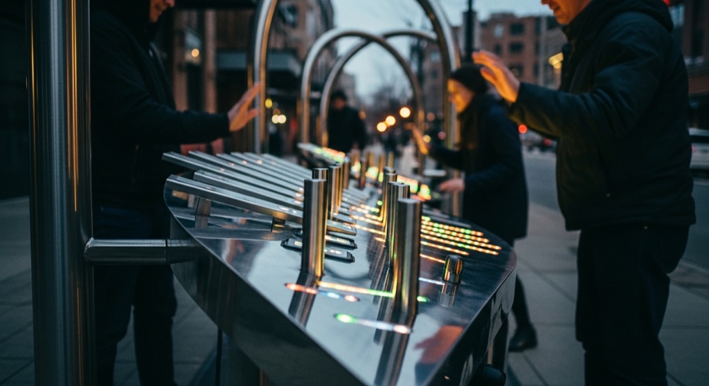 Sidewalk Harp