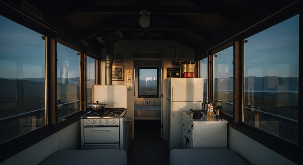 Double Arrow Lookout (overnight fire tower rental)