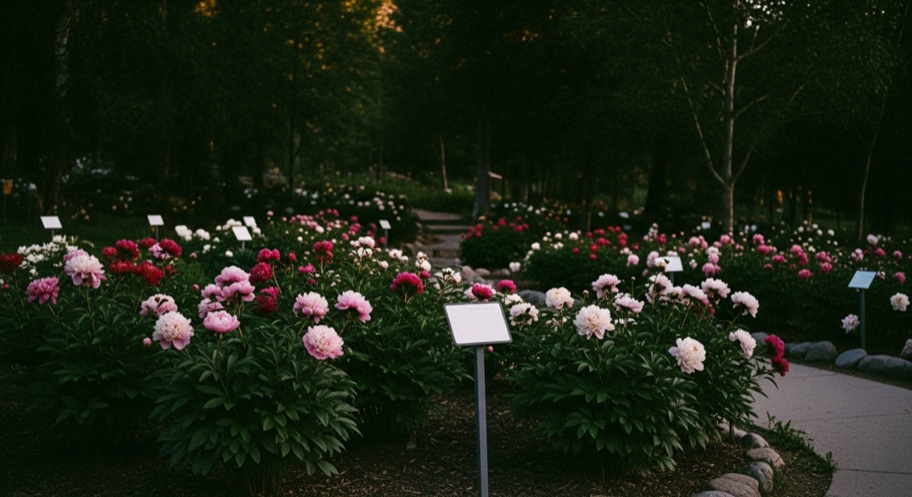 Reinhardt Peony Garden on the 'M' Trail