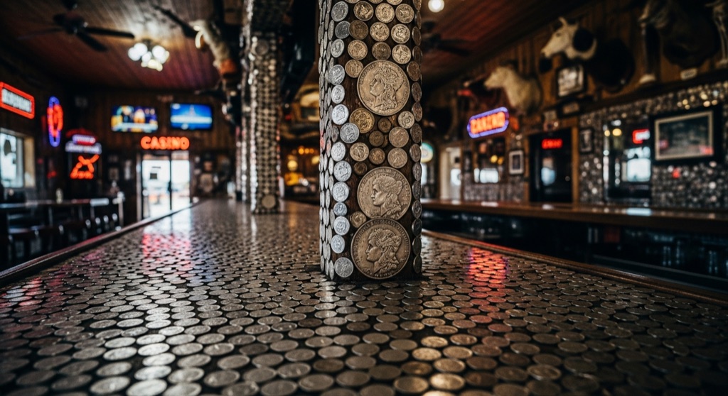World Famous 50,000 Silver Dollar Bar