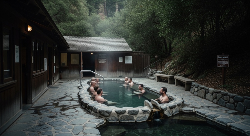 Tassajara Zen Mountain Center hot springs