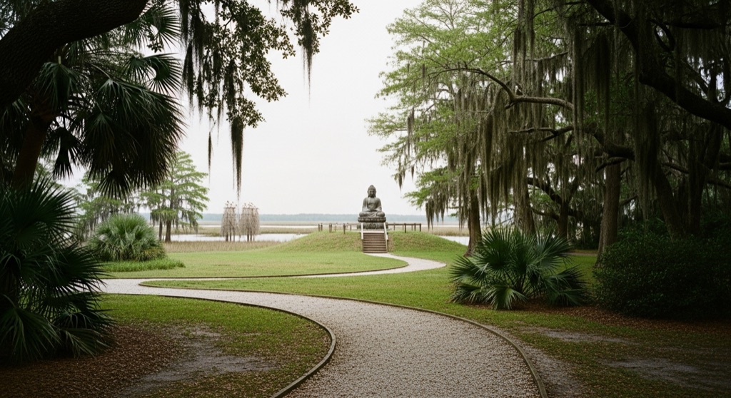 Jungle Gardens (Avery Island Buddha)