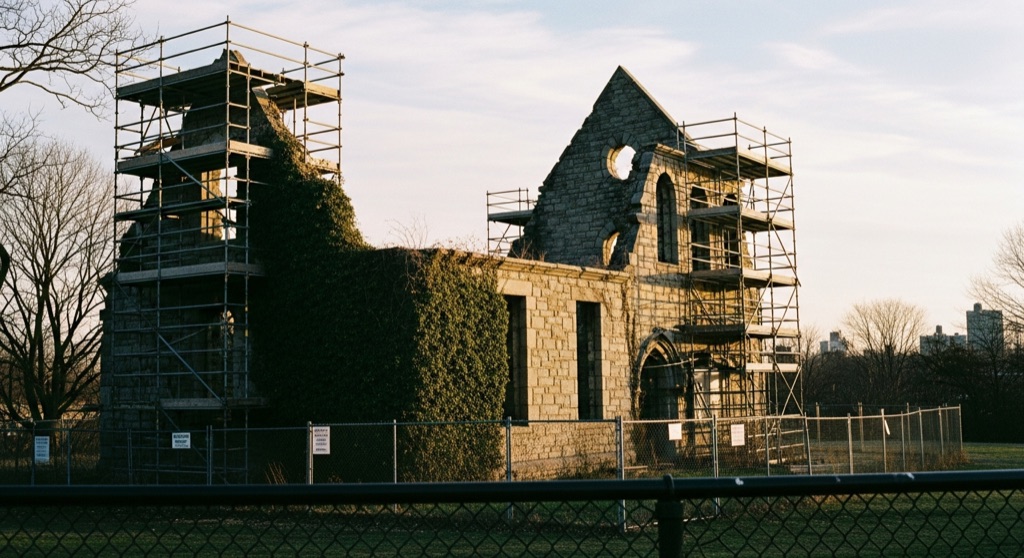 Renwick Smallpox Hospital Ruin