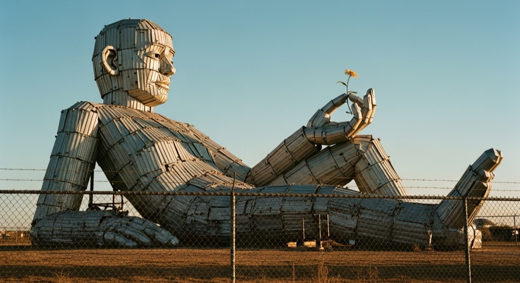 Hazmatt Sculpture