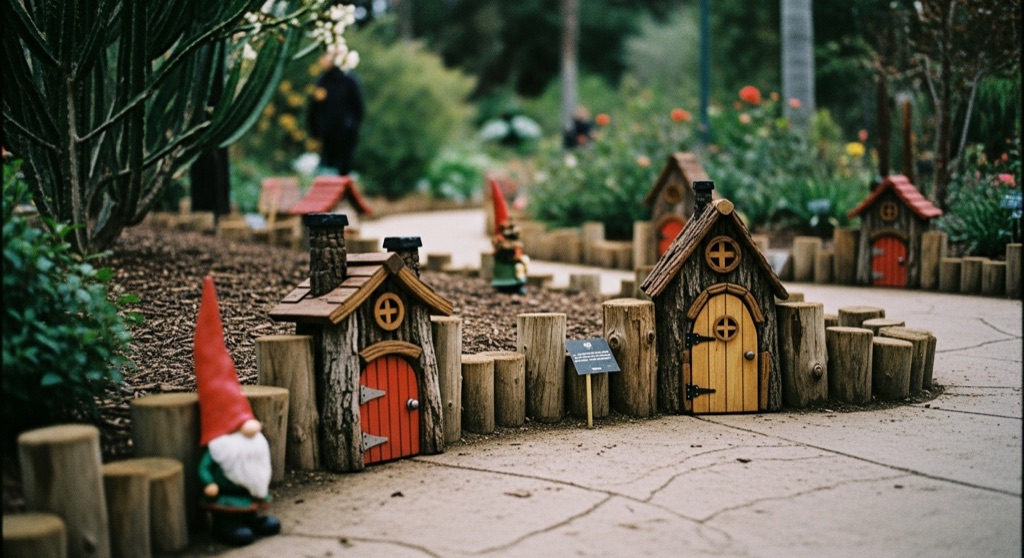 Will Rogers Gardens Gnome Houses & Fairy Doors