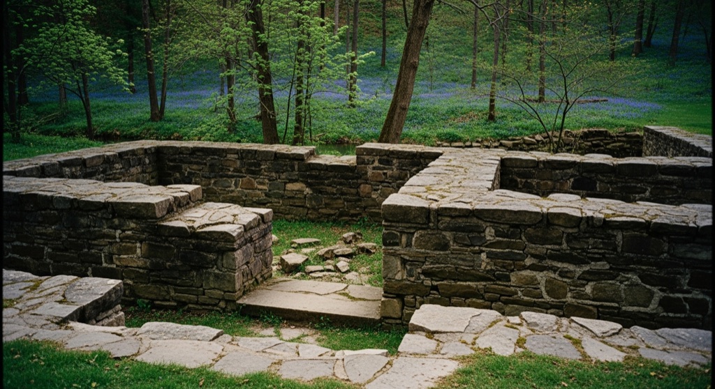 Burnt Mills Grist Mill Ruins